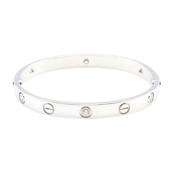 Cartier Jewelry - Cartier Love Bracelet 6PD Diamond K18WG
